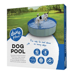 Duvo+ bazen za pse 120x30 cm, plavi, otporan materijal