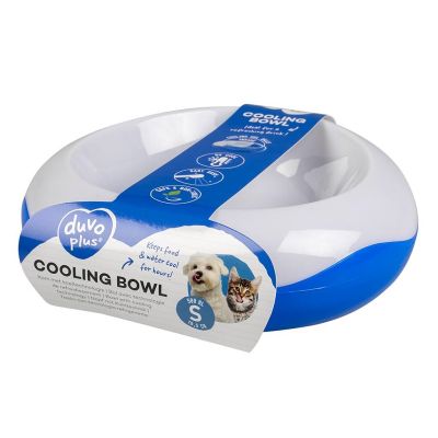 Duvo Plus Rashladna Činija S, Belo/Plava, 500ml - Hlađenje hrane i vode - petcorner