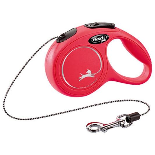 Flexi New Classic Cord povodac za mačke 3m – Crveni - petcorner