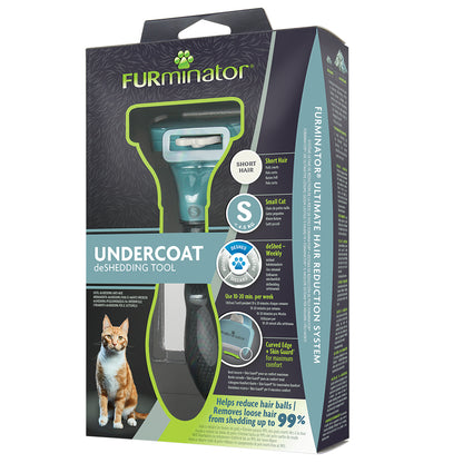 Furminator četka za kratkodlake mačke S – uklanja do 90% poddlake i smanjuje linjanje