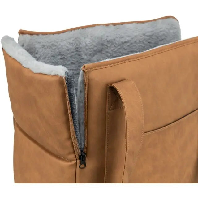Torba za pse i mačke Trixie Evelyn krem-siva 40x30x20cm