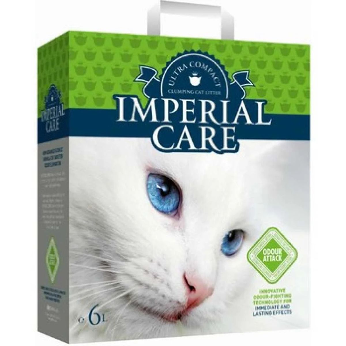 Imperial Care Green Garden 6l – grudvajući posip za mačke sa mirisom prirode