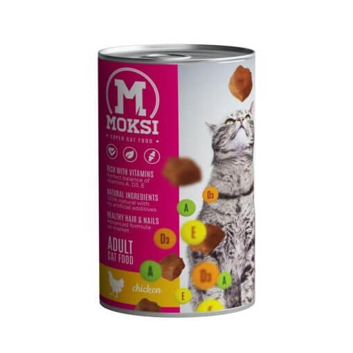 Moksi konzerva za mačke 415gr - petcorner