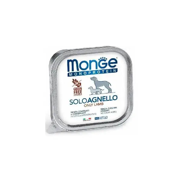Ekonomično pakovanje Monge monoproteinske paštete 24x150gr za pse

