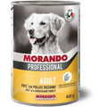 Morando Dog Adult Pate, pašteta za pse, Piletina i Ćuretina , 400g konzerva