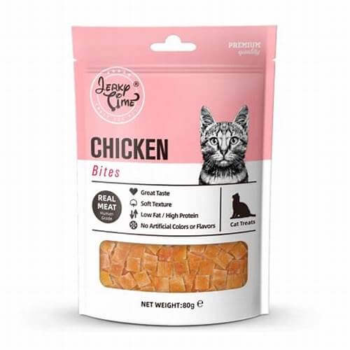 Jerky Time poslastica za mačke – piletina 80 g - petcorner