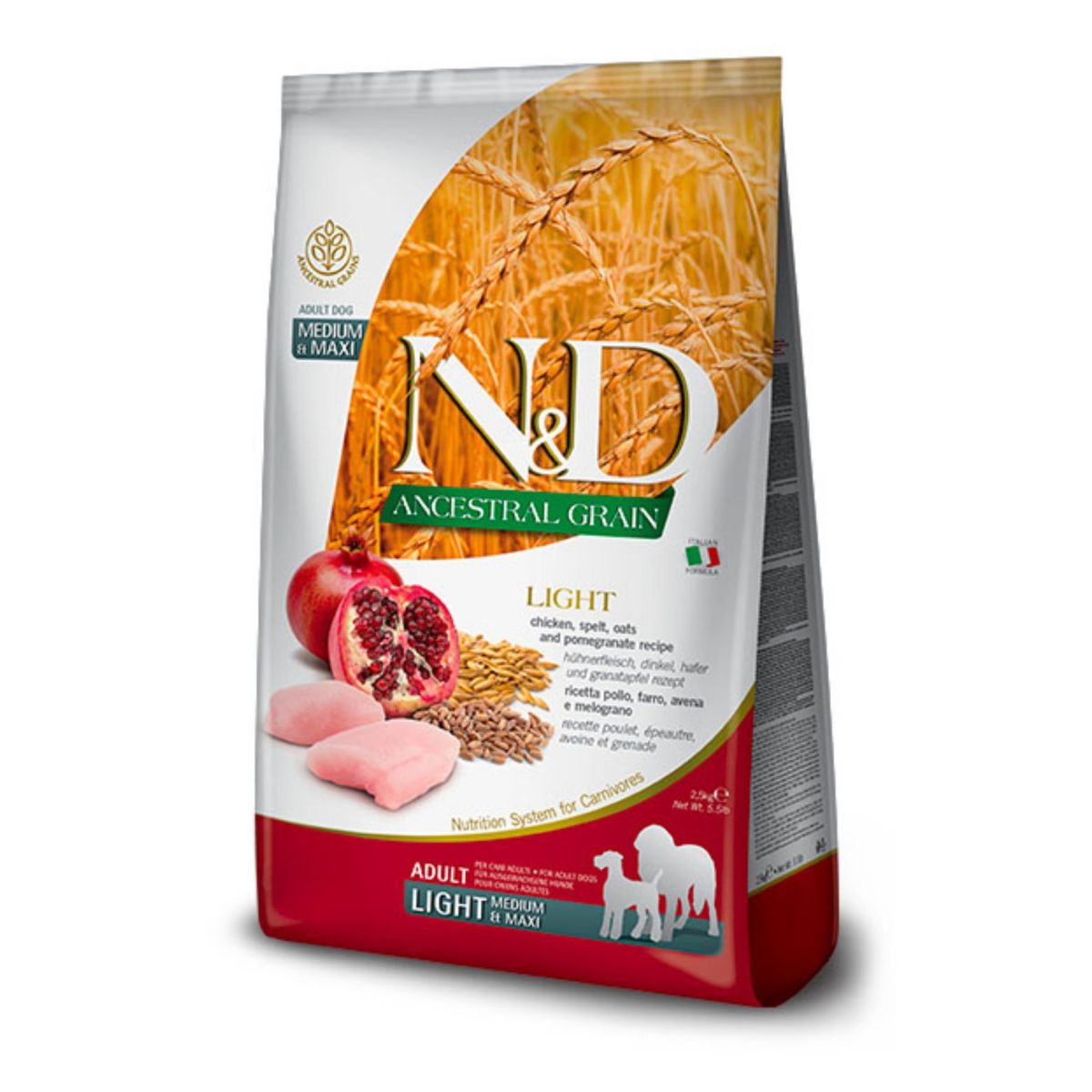 N&D Low Grain Light suva hrana za pse 12kg