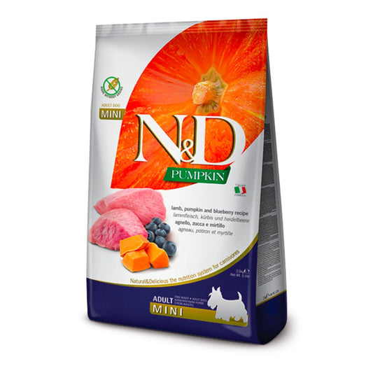 N&D Pumpkin jagnjetina i borovnica granule za pse malih rasa
