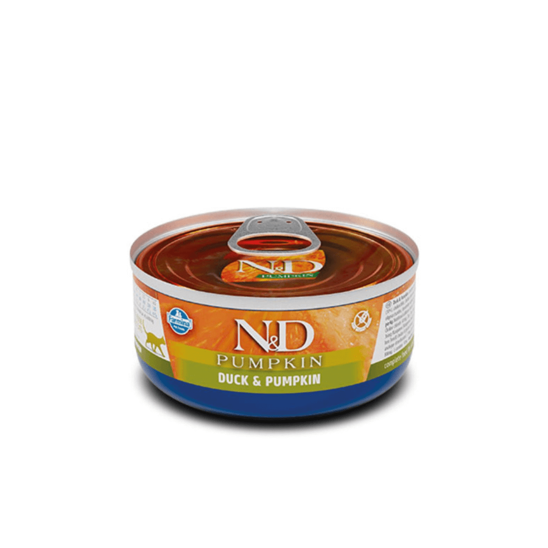 N&D Pumpkin konzerva za mačke 70g – pačetina i bundeva


