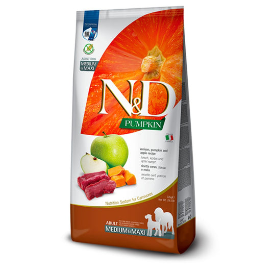 N&D Pumpkin jelen i jabuka granule za srednje i velike pse