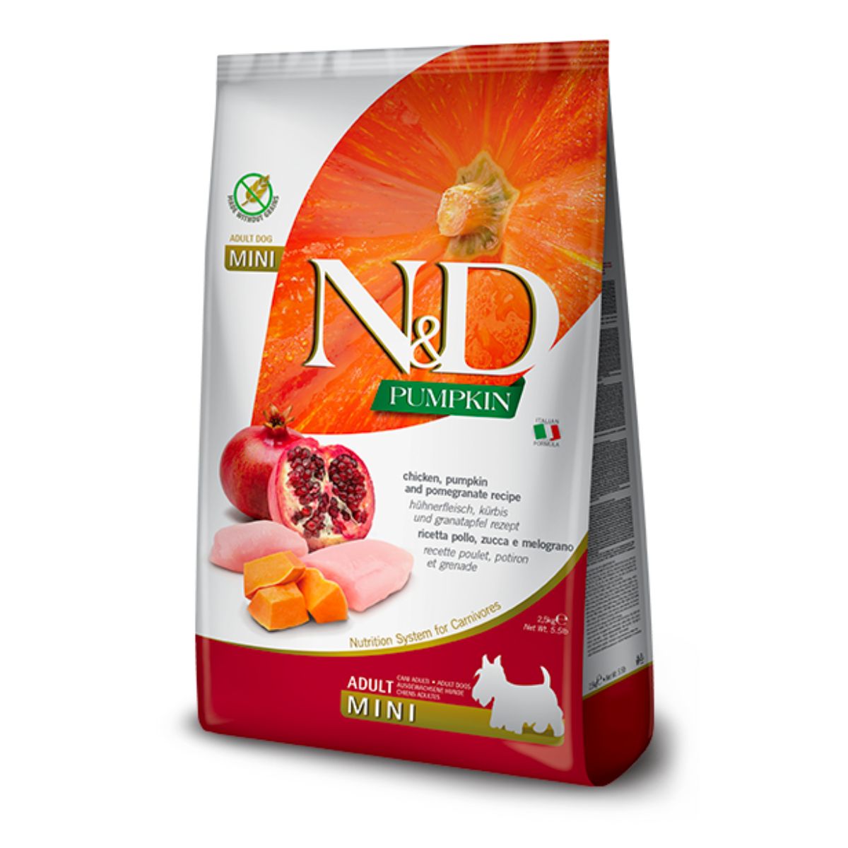 N&D Pumpkin piletina i nar granule za pse malih rasa