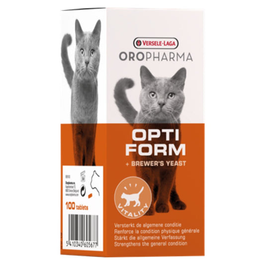 Oropharma Opti Form dodatak ishrani za opšte zdravlje mačaka 100 tableta