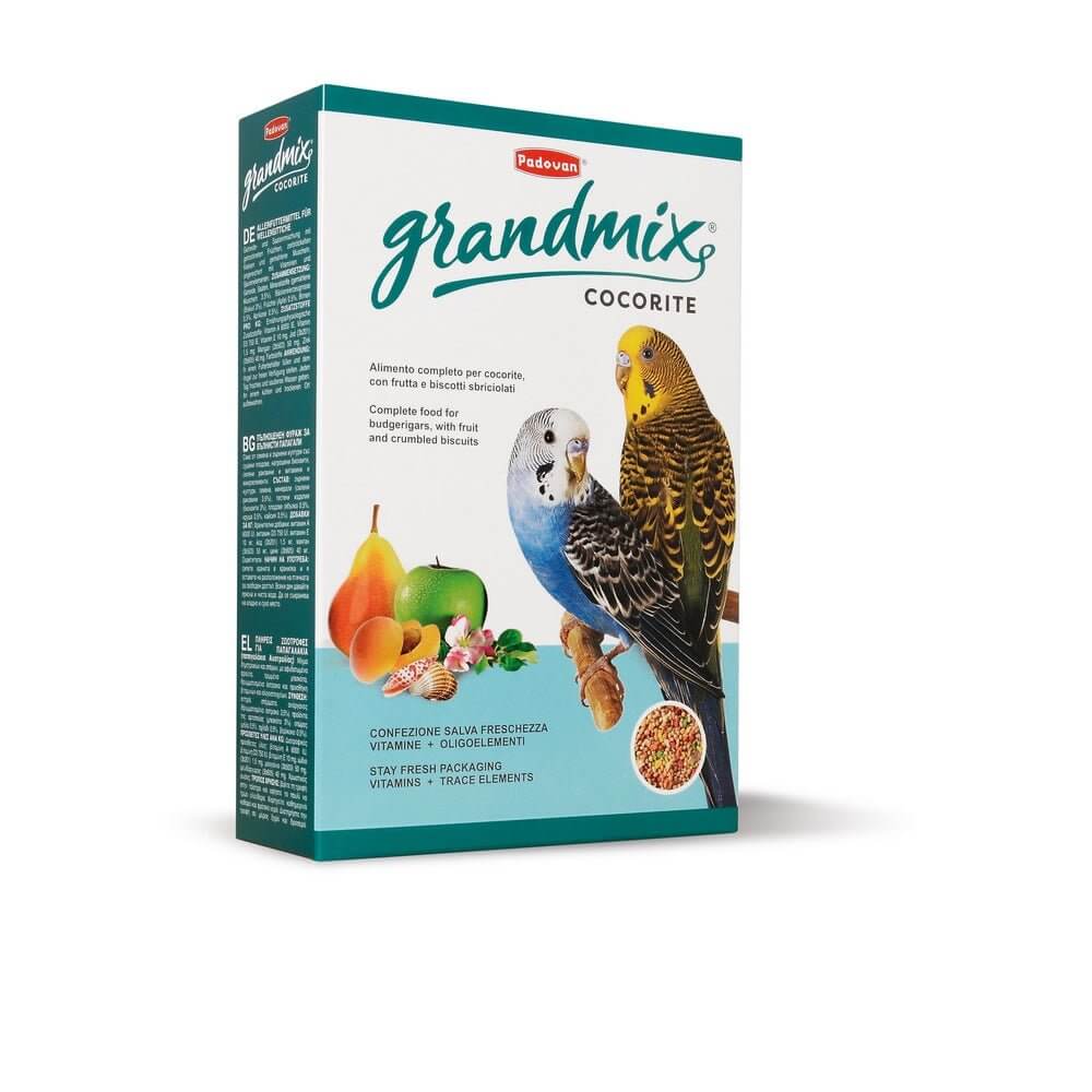 Padovan Grandmix Cocorite 1kg hrana za tigrice sa voćem - petcorner