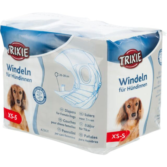 Pelene za žensku štenad XS/S 12 kom - Trixie, Struk 20 - 28 cm - petcorner