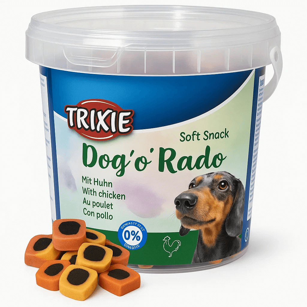 Trixie Dog Rado 500g – mekane poslastice za pse sa piletinom u praktičnom pakovanju

