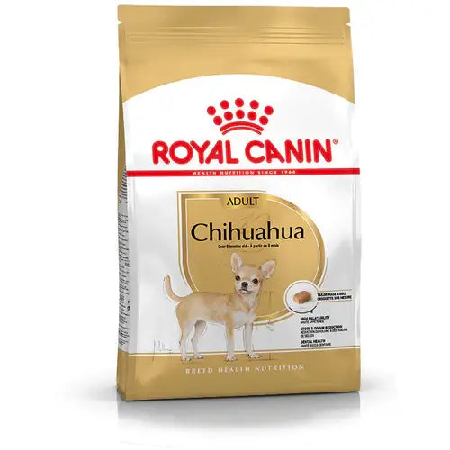 Royal Canin Chihuahua Adult: suva hrana za čivave. Smanjuje miris stolice, podržava kožu i dlaku. Poručite odmah na PetCorner.rs! 