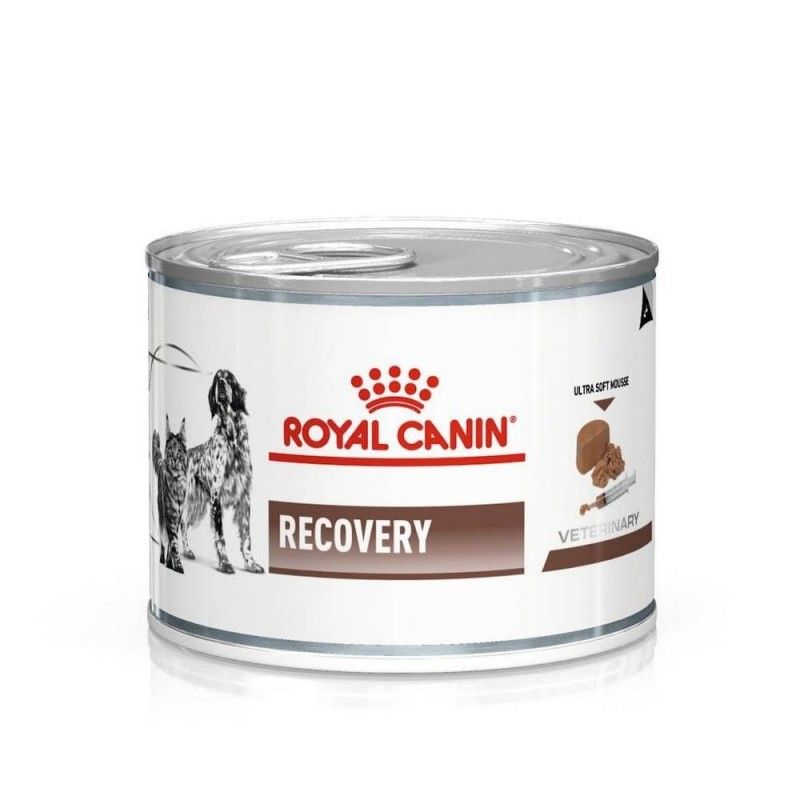 Royal Canin Recovery 195 g, konzerva mokre veterinarske hrane za pse i mačke