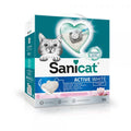Sanicat Active White Lotus grudvajući posip za mačke 10L