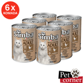 Simba konzerva za mačke, divljač, 6x415g – premium obrok i ušteda