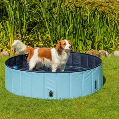 Trixie Bazen za pse 120x30cm – plavi, PVC materijal, za velike pse.