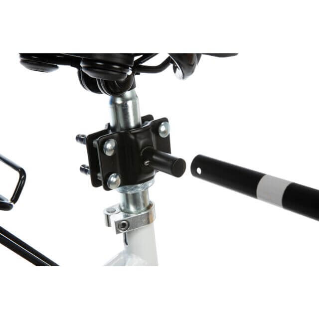 Trixie Biker set za pse S–M, držač za bicikl, crna boja