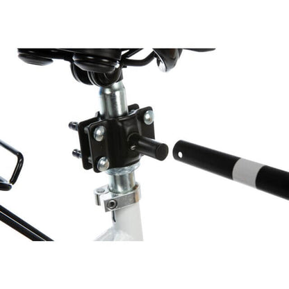 Trixie Biker set za pse S–M, držač za bicikl, crna boja