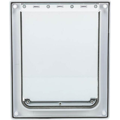 Trixie vrata za pse dvosmerna S–M bela 30x36 cm sa klapnom