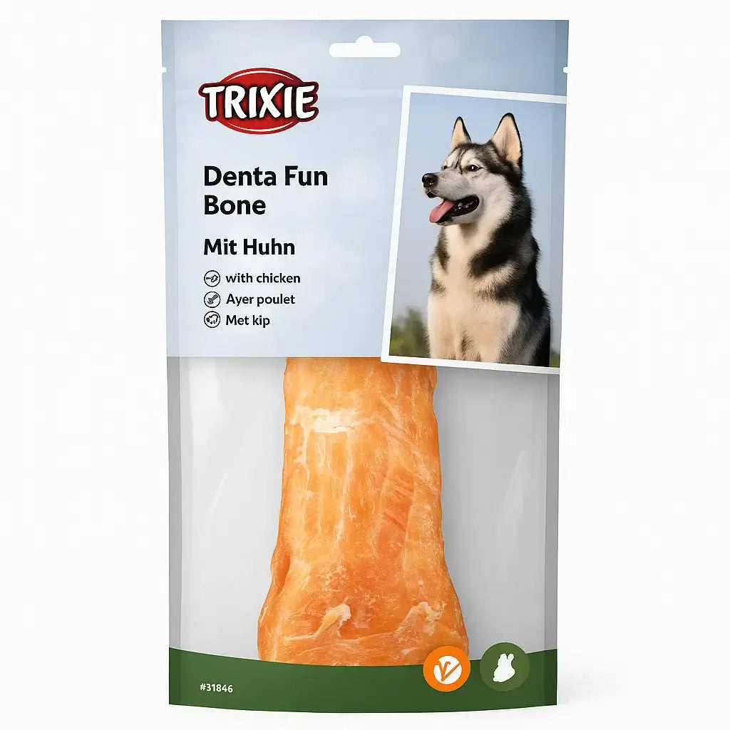 Trixie kost za pse sa piletinom 17 cm – 140 g, bez glutena

