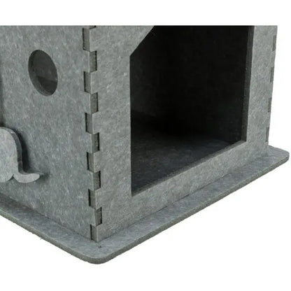 Trixie kućica Lene siva 54x30x35cm od kvalitetnog filca