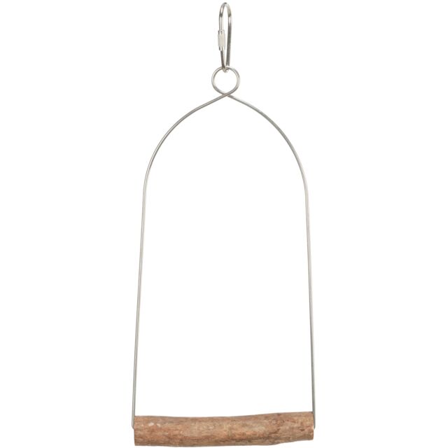 Trixie polukružna drvena ljuljaška za ptice 10,5×22,5 cm