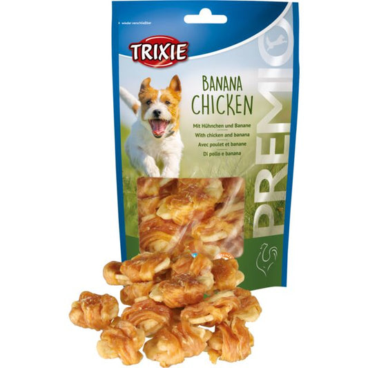 Trixie Premio pileći komadi sa bananom 100g poslastica za pse

