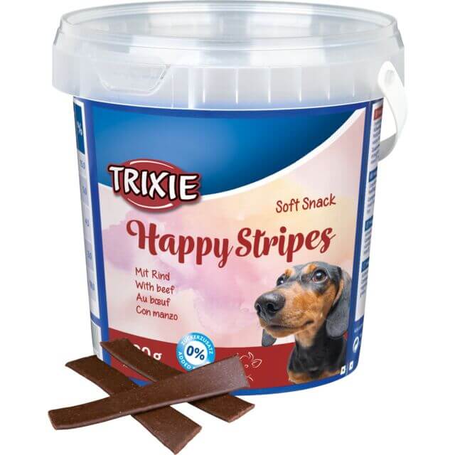 Trixie Soft Snack Srećne Trake 500g – meke poslastice sa govedinom za pse

