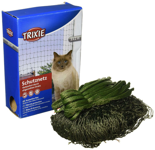 Trixie Zaštitna mreža Cat Protekt 3x2m, Ojačana - Zelena - petcorner